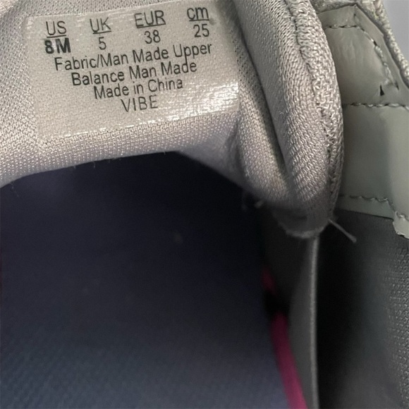 Ryka sneakers/shoes size 8 M gray with zipper front wedge style comfort footbed - Picture 6 of 10